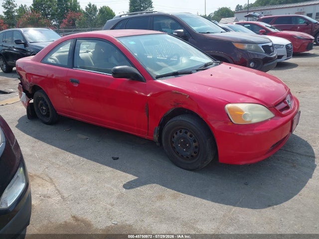 Продаж на аукціоні авто 2001 Honda Civic Lx, vin: 1HGEM22541L056779, номер лоту: 45750972