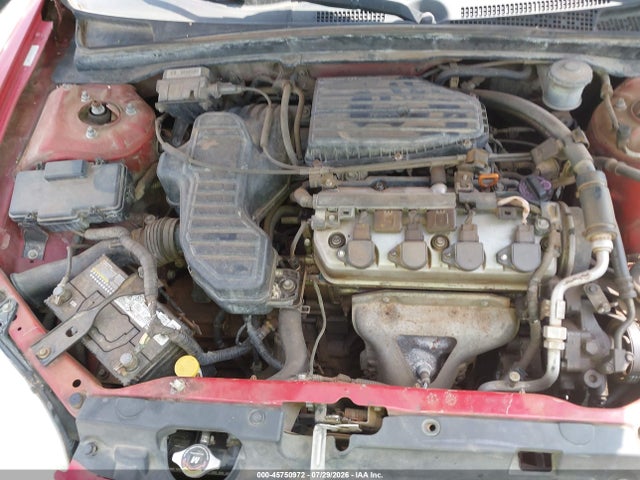 2001 Honda Civic Lx მანქანა იყიდება აუქციონზე, vin: 1HGEM22541L056779, აუქციონის ნომერი: 45750972