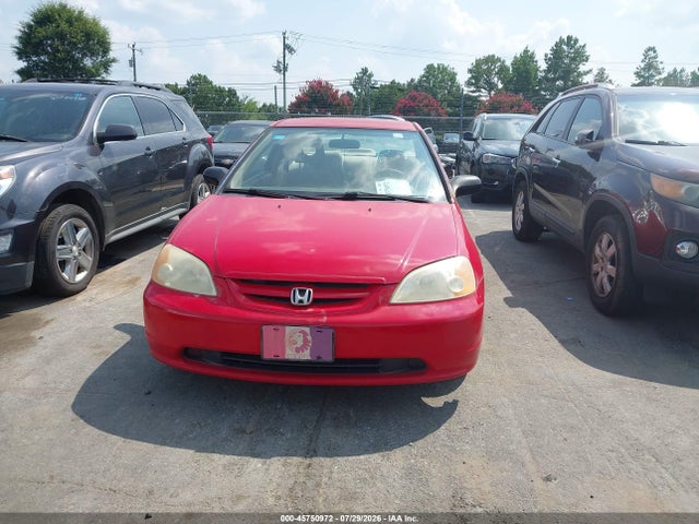 2001 Honda Civic Lx მანქანა იყიდება აუქციონზე, vin: 1HGEM22541L056779, აუქციონის ნომერი: 45750972