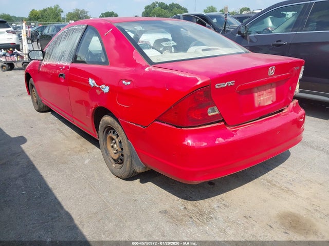 2001 Honda Civic Lx მანქანა იყიდება აუქციონზე, vin: 1HGEM22541L056779, აუქციონის ნომერი: 45750972