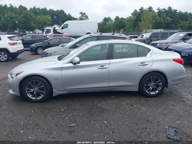 Aukcja sprzedaży 2017 Infiniti Q50 3.0t Signature Edition, vin: JN1EV7ARXHM837472, numer aukcji: 45750975