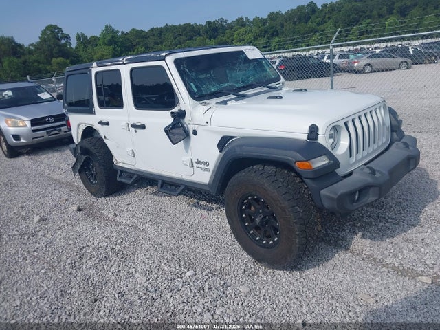 Продажа на аукционе авто 2018 Jeep Wrangler Unlimited Sport S 4x4, vin: 1C4HJXDG2JW105783, номер лота: 45751001