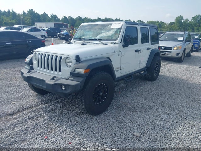 2018 Jeep Wrangler Unlimited Sport S 4x4 მანქანა იყიდება აუქციონზე, vin: 1C4HJXDG2JW105783, აუქციონის ნომერი: 45751001