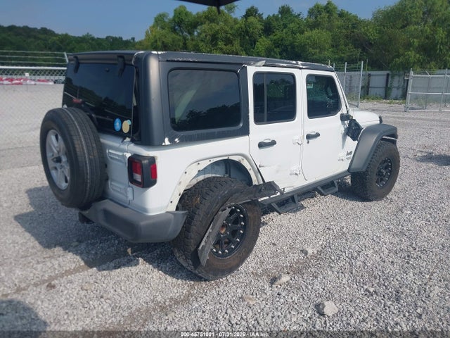 2018 Jeep Wrangler Unlimited Sport S 4x4 მანქანა იყიდება აუქციონზე, vin: 1C4HJXDG2JW105783, აუქციონის ნომერი: 45751001