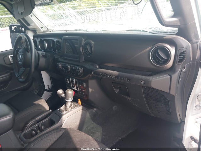 2018 Jeep Wrangler Unlimited Sport S 4x4 მანქანა იყიდება აუქციონზე, vin: 1C4HJXDG2JW105783, აუქციონის ნომერი: 45751001