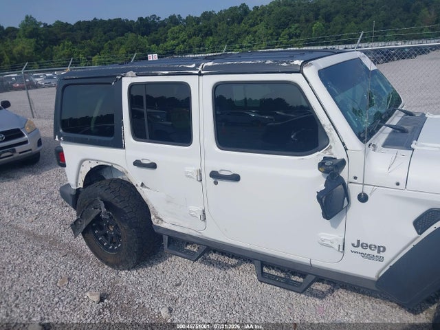 2018 Jeep Wrangler Unlimited Sport S 4x4 მანქანა იყიდება აუქციონზე, vin: 1C4HJXDG2JW105783, აუქციონის ნომერი: 45751001