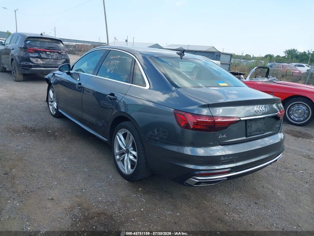 Продаж на аукціоні авто 2021 Audi A4 Premium 45 Tfsi S Line Quattro S Tronic, vin: WAUDAAF40MN008409, номер лоту: 45751159