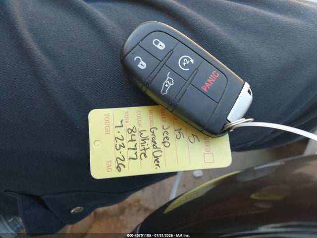Aukcja sprzedaży 2015 Jeep Grand Cherokee Overland, vin: 1C4RJECG3FC798477, numer aukcji: 45751185