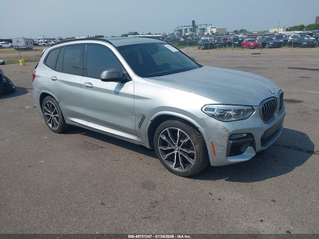 2019 Bmw X3 M40i მანქანა იყიდება აუქციონზე, vin: 5UXTS3C57K0Z10536, აუქციონის ნომერი: 45751247