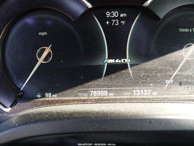 Продаж на аукціоні авто 2019 Bmw X3 M40i, vin: 5UXTS3C57K0Z10536, номер лоту: 45751247