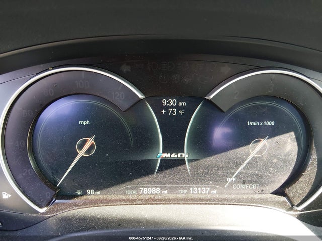 Продаж на аукціоні авто 2019 Bmw X3 M40i, vin: 5UXTS3C57K0Z10536, номер лоту: 45751247