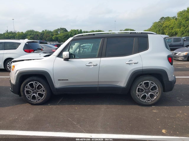 2015 Jeep Renegade Limited მანქანა იყიდება აუქციონზე, vin: ZACCJADT0FPB74946, აუქციონის ნომერი: 45751250