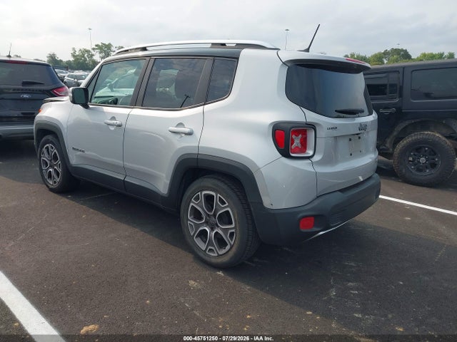 2015 Jeep Renegade Limited მანქანა იყიდება აუქციონზე, vin: ZACCJADT0FPB74946, აუქციონის ნომერი: 45751250