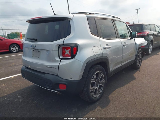 2015 Jeep Renegade Limited მანქანა იყიდება აუქციონზე, vin: ZACCJADT0FPB74946, აუქციონის ნომერი: 45751250