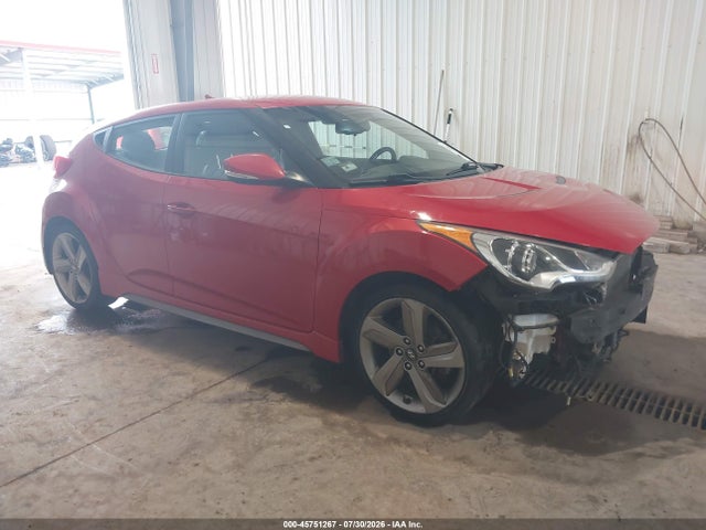 Продажа на аукционе авто 2014 Hyundai Veloster Turbo W/black, vin: KMHTC6AE9EU191561, номер лота: 45751267