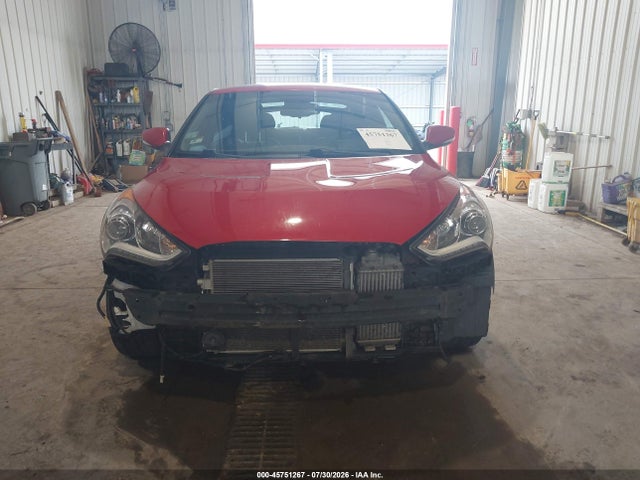 Продажа на аукционе авто 2014 Hyundai Veloster Turbo W/black, vin: KMHTC6AE9EU191561, номер лота: 45751267