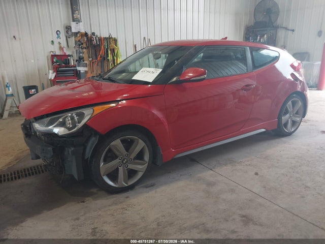 Продажа на аукционе авто 2014 Hyundai Veloster Turbo W/black, vin: KMHTC6AE9EU191561, номер лота: 45751267