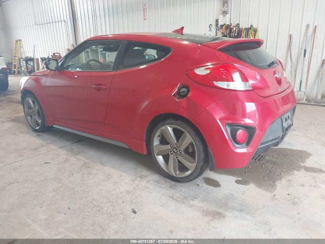 Продажа на аукционе авто 2014 Hyundai Veloster Turbo W/black, vin: KMHTC6AE9EU191561, номер лота: 45751267