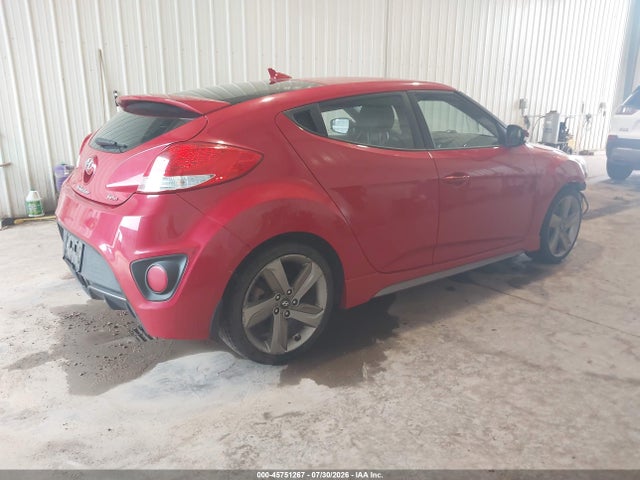 Продажа на аукционе авто 2014 Hyundai Veloster Turbo W/black, vin: KMHTC6AE9EU191561, номер лота: 45751267