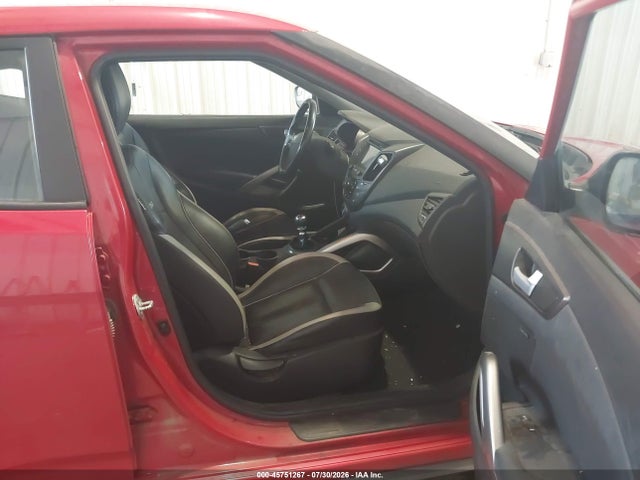 Продажа на аукционе авто 2014 Hyundai Veloster Turbo W/black, vin: KMHTC6AE9EU191561, номер лота: 45751267