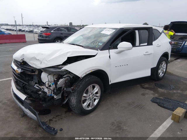 2021 Chevrolet Blazer Fwd 2lt მანქანა იყიდება აუქციონზე, vin: 3GNKBCRS3MS537962, აუქციონის ნომერი: 45751299