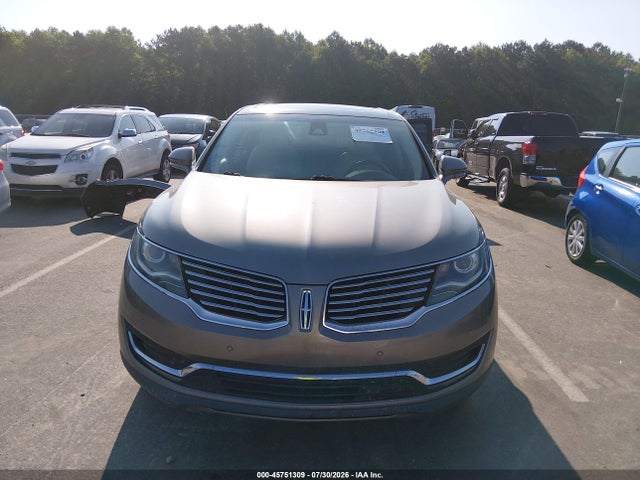 45751309 :رقم المزاد ، 2LMTJ6LR7GBL30430 vin ، 2016 Lincoln Mkx Reserve مزاد بيع