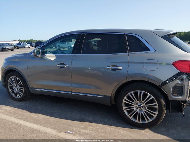 45751309 :رقم المزاد ، 2LMTJ6LR7GBL30430 vin ، 2016 Lincoln Mkx Reserve مزاد بيع