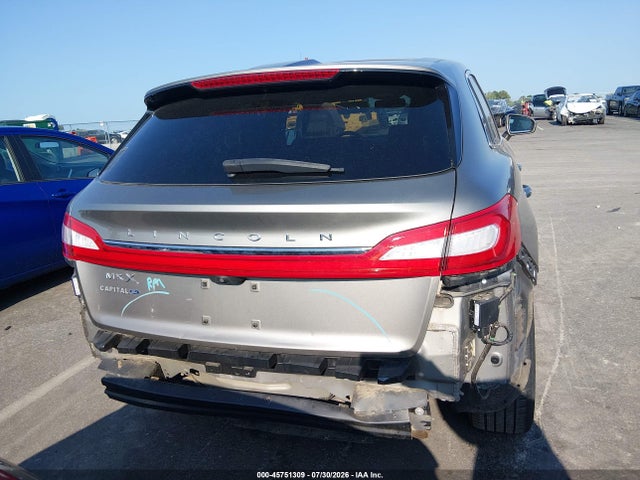 45751309 :رقم المزاد ، 2LMTJ6LR7GBL30430 vin ، 2016 Lincoln Mkx Reserve مزاد بيع
