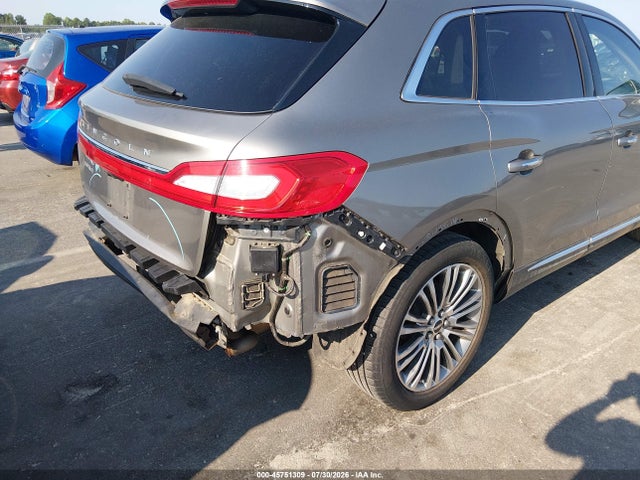 45751309 :رقم المزاد ، 2LMTJ6LR7GBL30430 vin ، 2016 Lincoln Mkx Reserve مزاد بيع
