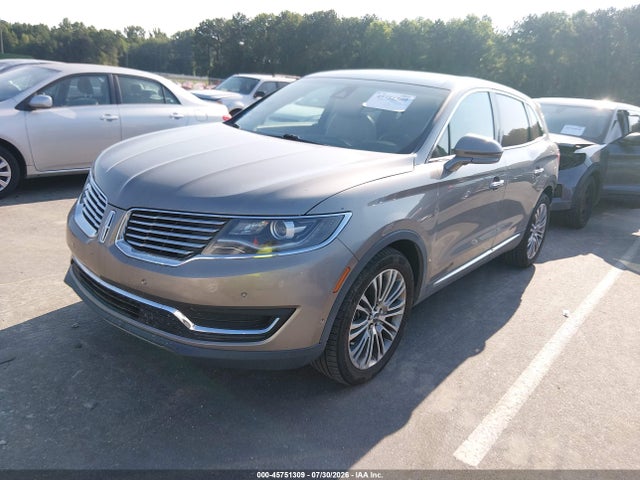 45751309 :رقم المزاد ، 2LMTJ6LR7GBL30430 vin ، 2016 Lincoln Mkx Reserve مزاد بيع