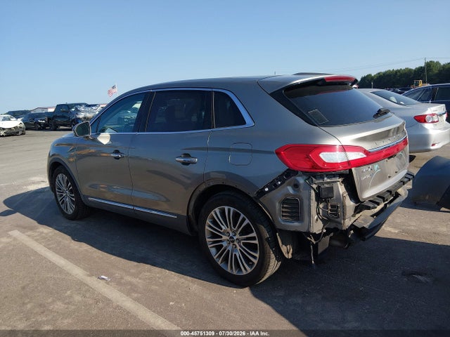45751309 :رقم المزاد ، 2LMTJ6LR7GBL30430 vin ، 2016 Lincoln Mkx Reserve مزاد بيع