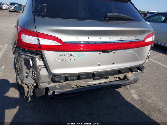 45751309 :رقم المزاد ، 2LMTJ6LR7GBL30430 vin ، 2016 Lincoln Mkx Reserve مزاد بيع