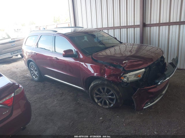 45751330 :رقم المزاد ، 1C4RDHAG1JC276144 vin ، 2018 Dodge Durango Sxt Rwd مزاد بيع