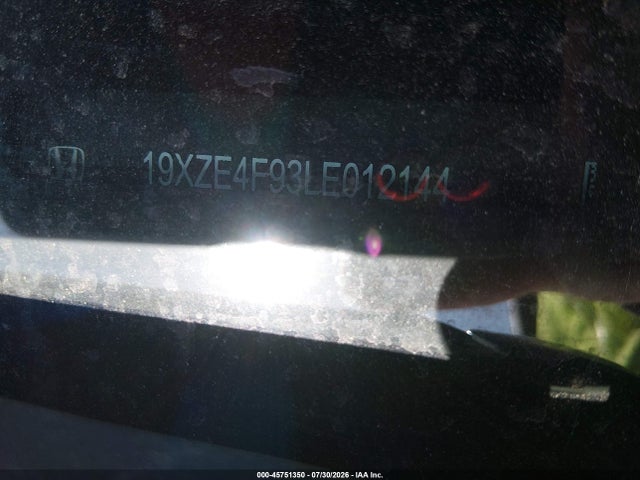 Продажа на аукционе авто 2020 Honda Insight Touring, vin: 19XZE4F93LE012144, номер лота: 45751350