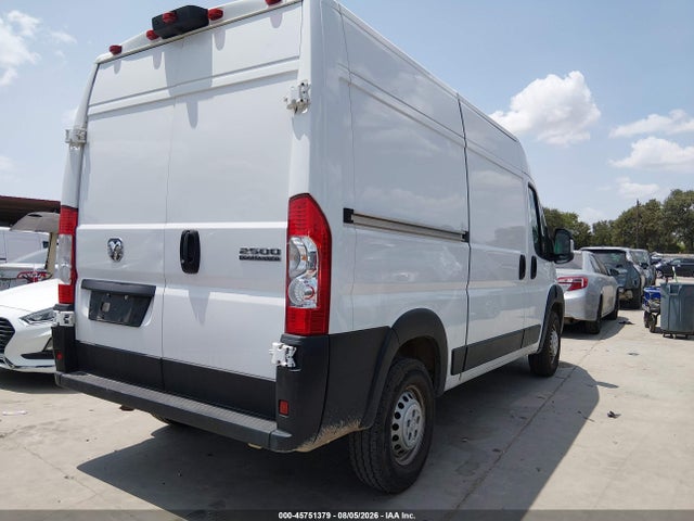 Aukcja sprzedaży 2025 Ram Promaster 2500 Tradesman High Roof 136 Wb W/pass Seat, vin: 3C6LRVCG5SE513271, numer aukcji: 45751379