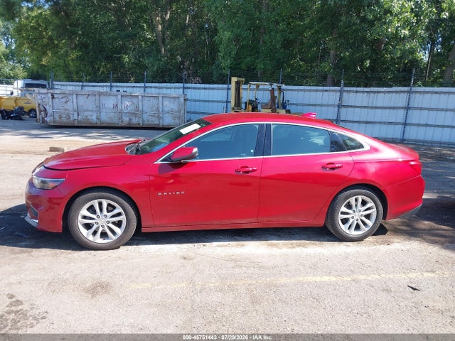 2016 Chevrolet Malibu 1lt მანქანა იყიდება აუქციონზე, vin: 1G1ZE5ST7GF218417, აუქციონის ნომერი: 45751443