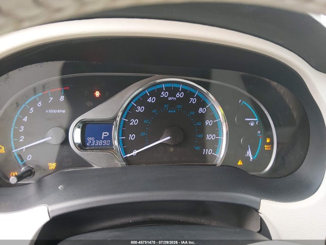 2012 Toyota Sienna Xle V6 8 Passenger მანქანა იყიდება აუქციონზე, vin: 5TDYK3DC8CS187198, აუქციონის ნომერი: 45751470