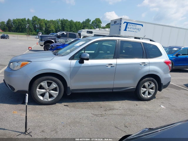 2015 Subaru Forester 2.5i Premium მანქანა იყიდება აუქციონზე, vin: JF2SJADC6FH826136, აუქციონის ნომერი: 45751504
