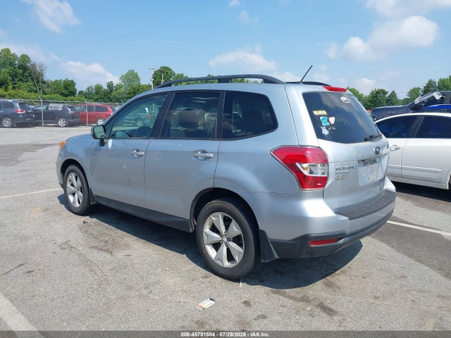 2015 Subaru Forester 2.5i Premium მანქანა იყიდება აუქციონზე, vin: JF2SJADC6FH826136, აუქციონის ნომერი: 45751504