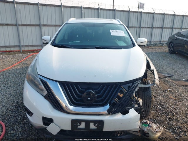 Aukcja sprzedaży 2018 Nissan Murano Platinum/s/sl/sv, vin: 5N1AZ2MH0JN103652, numer aukcji: 45751524