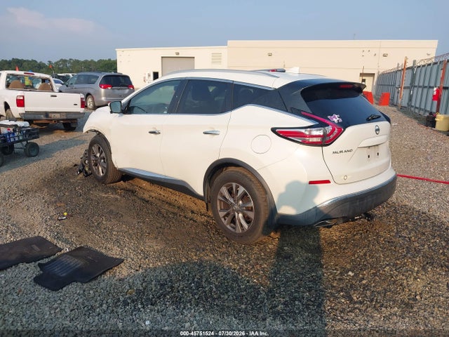 Aukcja sprzedaży 2018 Nissan Murano Platinum/s/sl/sv, vin: 5N1AZ2MH0JN103652, numer aukcji: 45751524