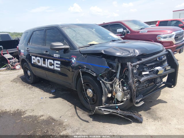 Auction sale of the 2019 Ford Police Interceptor Utility, vin: 1FM5K8AR1KGB28989, lot number: 45751618