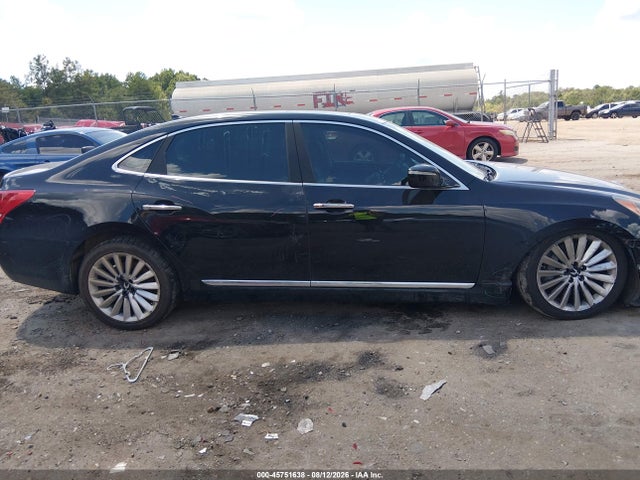2016 Hyundai Equus Signature მანქანა იყიდება აუქციონზე, vin: KMHGH4JH9GU102981, აუქციონის ნომერი: 45751638