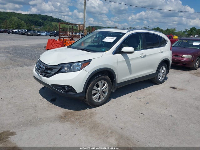 45751646 :رقم المزاد ، 5J6RM4H72CL070259 vin ، 2012 Honda Cr-v Ex-l مزاد بيع