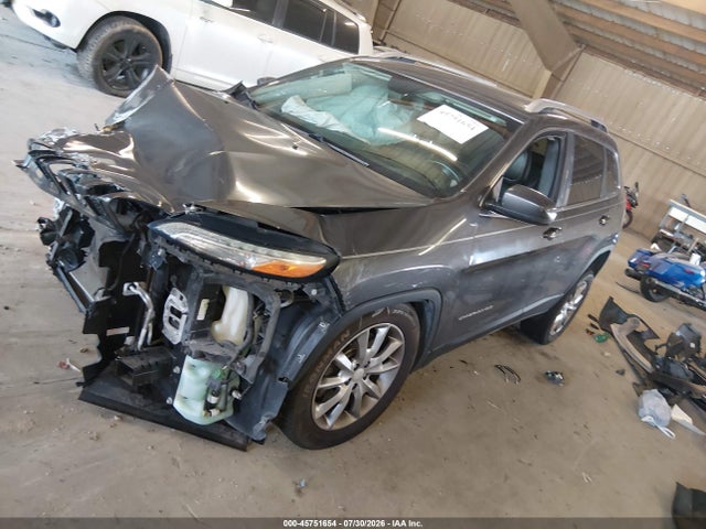 2018 Jeep Cherokee Limited Fwd მანქანა იყიდება აუქციონზე, vin: 1C4PJLDB5JD621401, აუქციონის ნომერი: 45751654