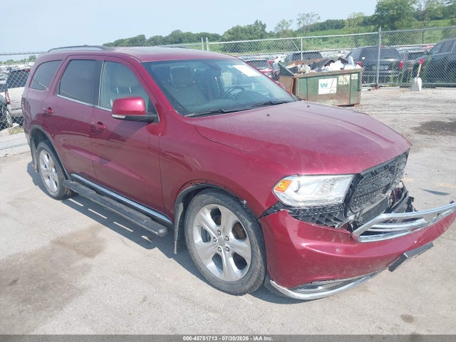 45751713 :رقم المزاد ، 1C4RDJDG2FC121189 vin ، 2015 Dodge Durango Limited مزاد بيع