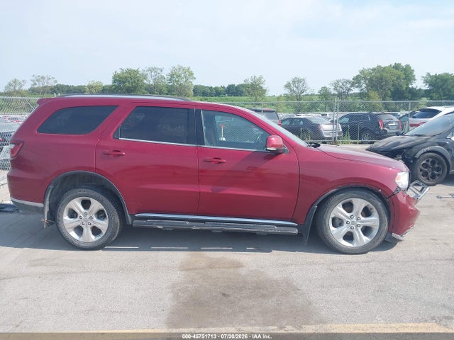 45751713 :رقم المزاد ، 1C4RDJDG2FC121189 vin ، 2015 Dodge Durango Limited مزاد بيع