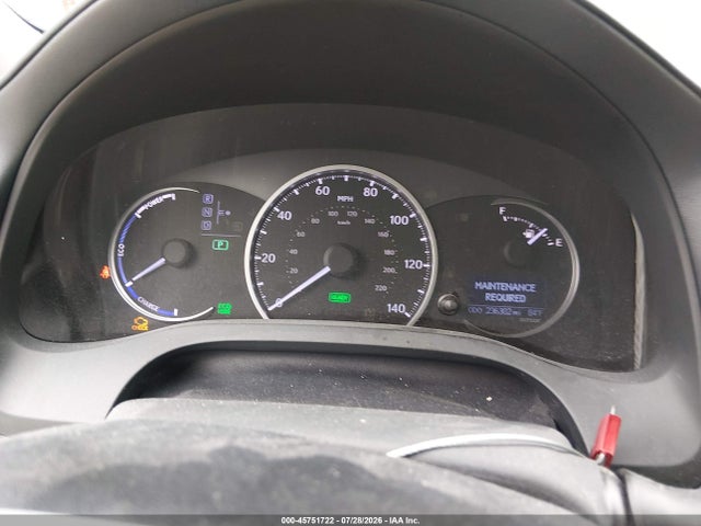 45751722 :رقم المزاد ، JTHKD5BH6D2152743 vin ، 2013 Lexus Ct 200h مزاد بيع