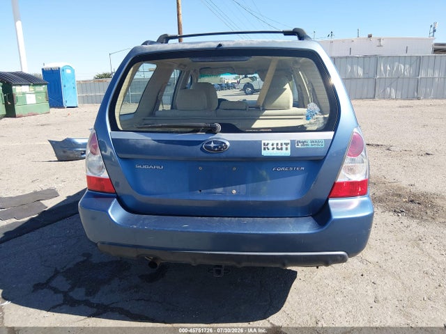2007 Subaru Forester 2.5x/sports 2.5x მანქანა იყიდება აუქციონზე, vin: JF1SG63647H742698, აუქციონის ნომერი: 45751726