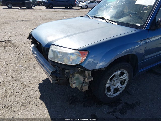 2007 Subaru Forester 2.5x/sports 2.5x მანქანა იყიდება აუქციონზე, vin: JF1SG63647H742698, აუქციონის ნომერი: 45751726
